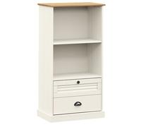 Librería VIGO madera maciza de pino blanco 60x35x114,5 cm