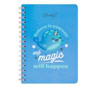 Libreta A5 Narval 3D - Believe in yourself and magic will happen