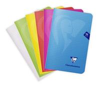 Libreta Clairefontaine Mimesys Poliprolileno 11X17Cm 48 Hjs. Cuad.5X5 (Set de 10)
