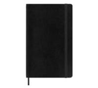 Libreta clásica tapa blanda negra L cuadriculada
