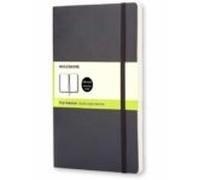 Libreta Clasica Tapa Blanda Negra L Lisa