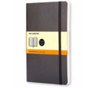 Libreta Clasica Tapa Blanda Negra P Rayas