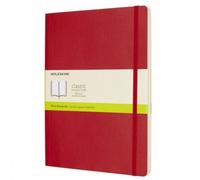 Libreta Clasica Tapa Blanda Rojo Escarlata Xl (19x25cm) Lisa Moleskine Qp623f2