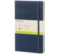 Libreta Clásica Tapa Dura Azul Zafiro L Lisa