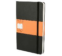 LIBRETA CLASICA TAPA DURA NEGRA L (13X21CM) RAYAS MOLESKINE QP060