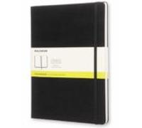 Libreta Clasica Tapa Dura Negra Xl Lisa