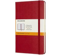 Libreta Clasica Tapa Dura Roja M (11,5x18cm) Rayada Moleskine Qp050f2