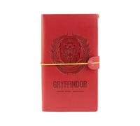 Libreta de Viaje Motivo Gryffindor 12x19.6cm con Elástico de Cierre