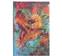 Paperblanks Libreta Dragón Cromático (Android Jones Collection) Mini Rayada Tapa Dura 85 g/m²