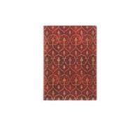 libreta flexi paperblanks terciopelo rojo midi (130x180x13mm) li sa de