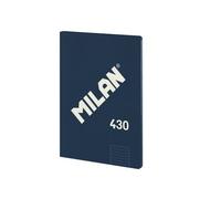 Libreta Milan 430 Since 1918 A4 48H Horizontal 95G Azul (Set de 3)