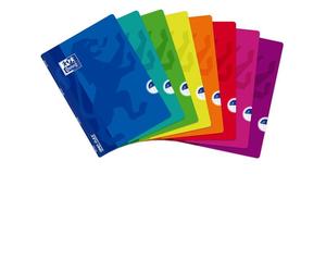 Libreta openflex a4 48h. 90g. cuad.4x4 c/m tapa plastico oxford Amarillo