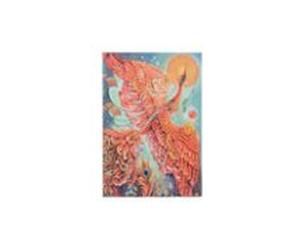 Libreta Pájaro De Fuego Midi (180x120x18) Lisa De 144 Páginas Y C Ierr