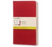Libretas Cahier Rojo Arandano L Lisas (set De 3)