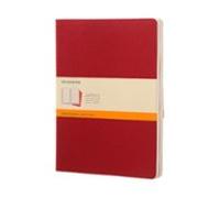 Libretas Cahier Rojo Arandano Xl Rayas (set De 3)