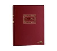 LIBRO LIDERPAPEL DIN A4 ACTAS 30 ANILLAS CON 100 HOJAS MOVIBLES FOLIADAS