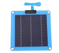 LICAEVEY Kit de Ventilador de Panel Solar Portátil de 30 W - Azul,