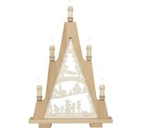 Lichterspitze: Adorno navideño para niños, con iluminación LED. Dimensiones: 35 x 51,5 x 6 cm. Producto nuevo
