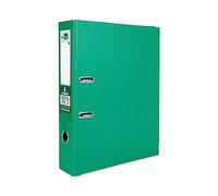 Archivador de palanca liderpapel folio documenta forrado pvc con rado lomo 75mm verde compresor metalico - AZ34