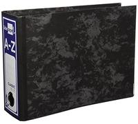 Liderpapel Archivador de palanca AZ10 Classic Blue cuarto apaisado lomo 80 mm negro