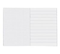 Liderpapel Bloc musica y canto pentagrama interlineado 2 mm cuadricula 5mm din a4 24 hojas 100g/m2.