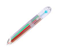 Liderpapel BOLIGRAFO 10 EN 1 CUERPO TRANSPARENTE 10 COLORES 1 MM RETRACTIL unidad