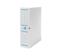 Liderpapel Caja Archivador Definitivo Folio Plástico Blanco