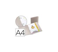 Carpeta liderpapel 2 anillas redondas mini 15 mm 49074 polipropileno din a4 transparente - CA67