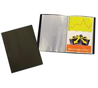 Liderpapel Carpeta escaparate 37905 - 10 fundas de polipropileno DIN A4 - Negro opaco - CJ04
