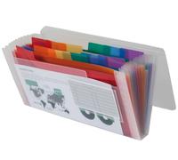 Liderpapel Carpeta Clasificador Fuelle 43804 Polipropileno Para Letras Y Cheques Spectrafile 13 Dpto