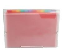 Liderpapel Carpeta clasificadora Spectrafile FU23 A5 – fuelle polipropileno 13 departamentos de color
