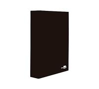 Liderpapel Carpeta de 4 anillas 40mm mixtas liderpapel folio carton forrado paper coat negra.