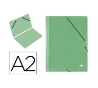 Liderpapel - Carpeta Planos A2 Cartón Gofrado N 12 Verde