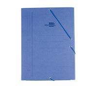 Liderpapel Carpeta Gomas Tres Solapas Cartón Prespan A3 Color Azul