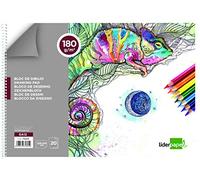 Liderpapel - Da12 Bloc Dibujo 20 Hojas De 180 G/M2 Din A3