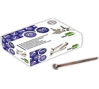 Liderpapel FS13 - Pack de 100 encuadernadores, 25 mm