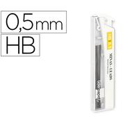 Liderpapel Minas Grafito 0,5 mm HB Tubo de 12 Minas Longitud 60 mm