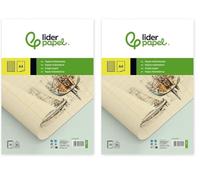Liderpapel ML97 - Bloc papel milimetrado encolado (Paquete de 2)