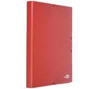 Liderpapel PY34 - Carpeta proyectos liderpapel folio lomo 30mm carton forrado roja.o