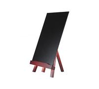 Pizarra negra liderpapel caballete de madera con superficie para rotuladores tipo tiza 22x35cm - PZ04