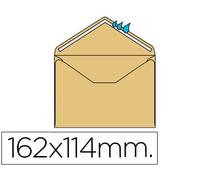 Liderpapel SB44 - Pack de 500 sobres, 114 x 162 mm, color crema