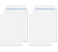 Liderpapel - Sobre Bolsa N.16 Blanco C5 162X229 Mm Tira De Silicona Caja De 250 Unidades (Paquete de 2)