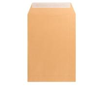 Liderpapel Sobre Bolsa N.6 Kraft Cuarto Prolongado 184X261Mm Tira De Silicona Caja De 250 Unidades