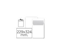 Sobre liderpapel bolsa n 8 blanco din 229x324 mm tira de silicona paquete de 25 unidades - SB93