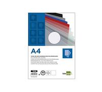 Liderpapel Tapa encuadernación polipropileno rayado A4 0,5 mm transparente Paq. 100 uds (TE20)