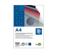 Tapa encuadernacion liderpapel polipropileno a4 0.8mm azul opaco paquete de 50unidades - TE09