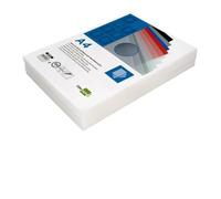 Liderpapel TE14 - Pack de 50 tapas de encuadernación, color transparente, A4, 0.33 mm