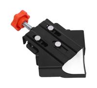 LiebeWH Abrazadera de ángulo Recto de Acero Inoxidable, Pinza de Esquina de 90° de 1,6 Mm de Espesor, con Mordaza Oscilante Ajustable y Amplio Rango de Sujeción para Proyectos de