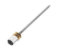 LiebeWH Actuador Lineal N20 Motor de Engranajes 6 V 12 V CC Motor de Reducción de Engranajes de Metal de 30 a 600 RPM 3.937 in M4 Eje de Salida Roscado de bajo Ruido para Robótica Juguetes (ШВ 60RPM)