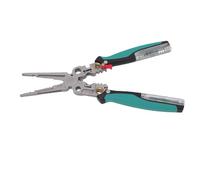LiebeWH Alicates Pelacables 23 en 1 con Probador Eléctrico Desmontable, Herramienta Ajustable de Corte, Crimpado y Pelado para Trabajos de HVAC y Automoción